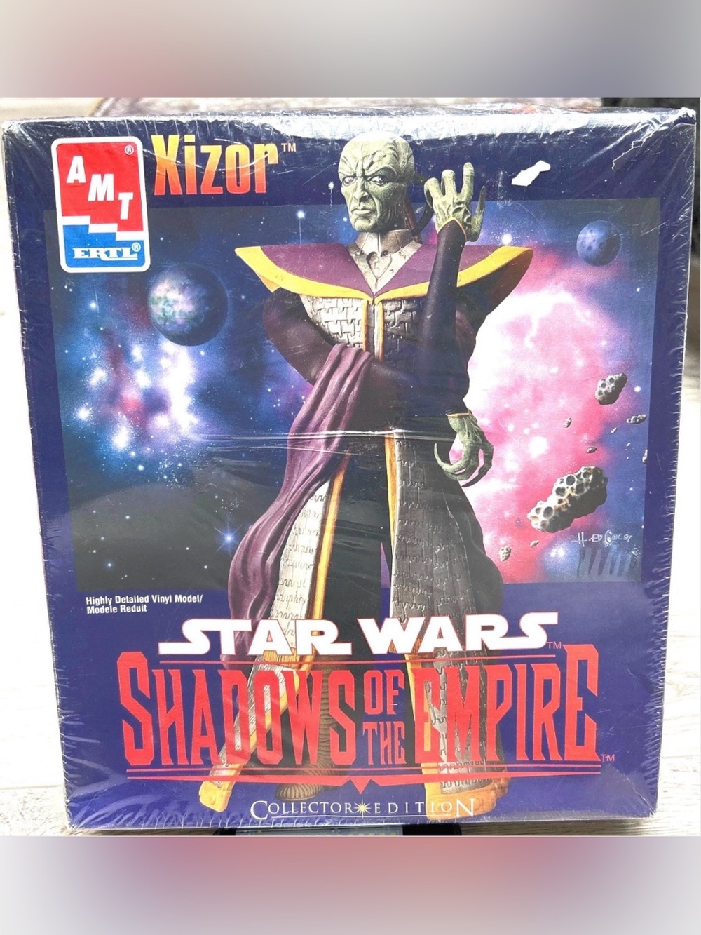 Vintage 1997 Star Wars Xizor Model Kit, Shadows of the Empire UNOPENED